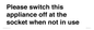 PV10521: Please switch this appliance off at the socket when not in use
