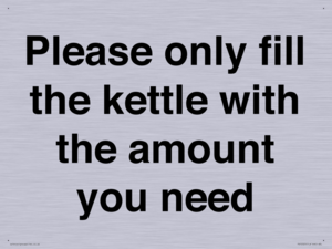 PV10525: Please only fill the kettle with the amount you need