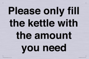PV10525: Please only fill the kettle with the amount you need
