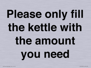 PV10525: Please only fill the kettle with the amount you need