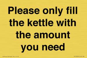 PV10525: Please only fill the kettle with the amount you need
