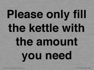 PV10525: Please only fill the kettle with the amount you need