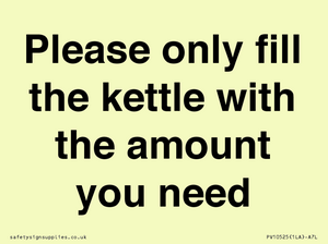 PV10525: Please only fill the kettle with the amount you need
