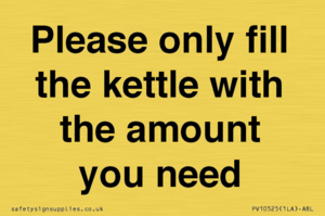 PV10525: Please only fill the kettle with the amount you need