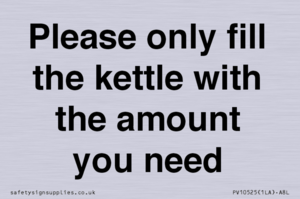 PV10525: Please only fill the kettle with the amount you need