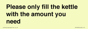 PV10525: Please only fill the kettle with the amount you need