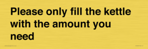 PV10525: Please only fill the kettle with the amount you need