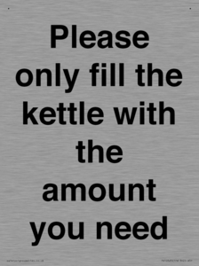 PV10525: Please only fill the kettle with the amount you need