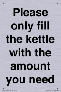 PV10525: Please only fill the kettle with the amount you need
