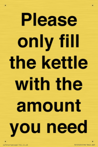PV10525: Please only fill the kettle with the amount you need