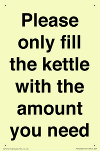 PV10525: Please only fill the kettle with the amount you need