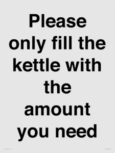 PV10525: Please only fill the kettle with the amount you need