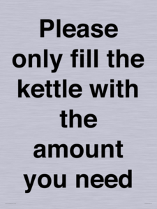PV10525: Please only fill the kettle with the amount you need