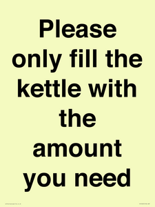 PV10525: Please only fill the kettle with the amount you need