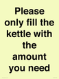 PV10525: Please only fill the kettle with the amount you need