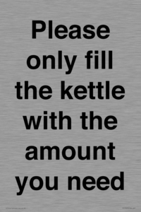PV10525: Please only fill the kettle with the amount you need