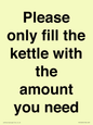 PV10525: Please only fill the kettle with the amount you need