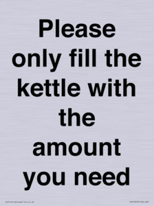 PV10525: Please only fill the kettle with the amount you need