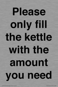 PV10525: Please only fill the kettle with the amount you need