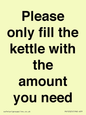 PV10525: Please only fill the kettle with the amount you need