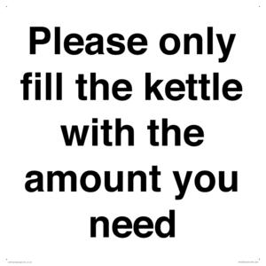 PV10525: Please only fill the kettle with the amount you need