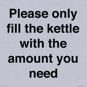 PV10525: Please only fill the kettle with the amount you need