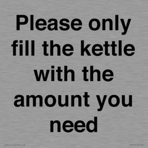 PV10525: Please only fill the kettle with the amount you need