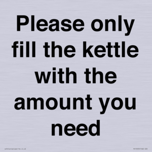 PV10525: Please only fill the kettle with the amount you need
