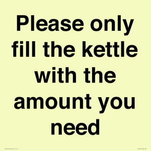 PV10525: Please only fill the kettle with the amount you need