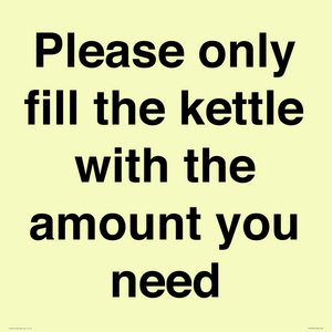 PV10525: Please only fill the kettle with the amount you need