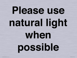 PV10529: Please use natural light when possible