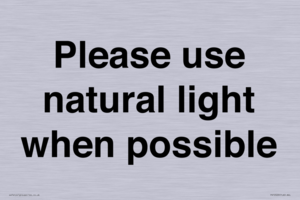 PV10529: Please use natural light when possible