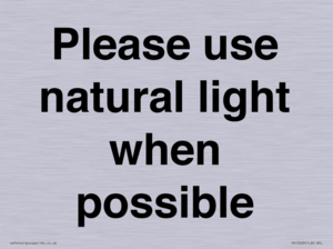 PV10529: Please use natural light when possible
