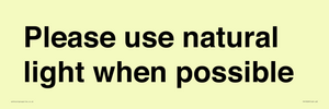 PV10529: Please use natural light when possible