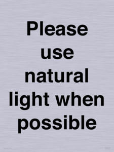 PV10529: Please use natural light when possible
