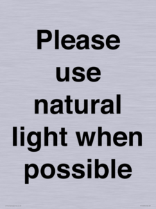 PV10529: Please use natural light when possible