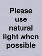 PV10529: Please use natural light when possible