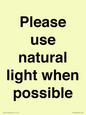 PV10529: Please use natural light when possible