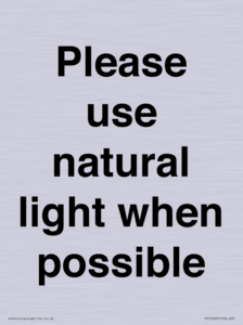PV10529: Please use natural light when possible