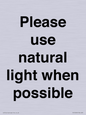 PV10529: Please use natural light when possible