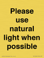 PV10529: Please use natural light when possible