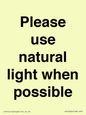 PV10529: Please use natural light when possible