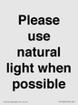 PV10529: Please use natural light when possible