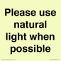 PV10529: Please use natural light when possible