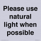 PV10529: Please use natural light when possible