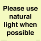 PV10529: Please use natural light when possible
