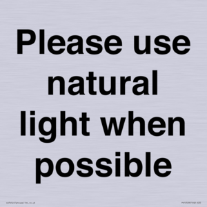 PV10529: Please use natural light when possible