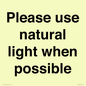 PV10529: Please use natural light when possible