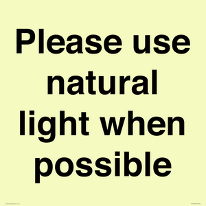 PV10529: Please use natural light when possible
