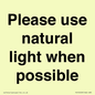 PV10529: Please use natural light when possible